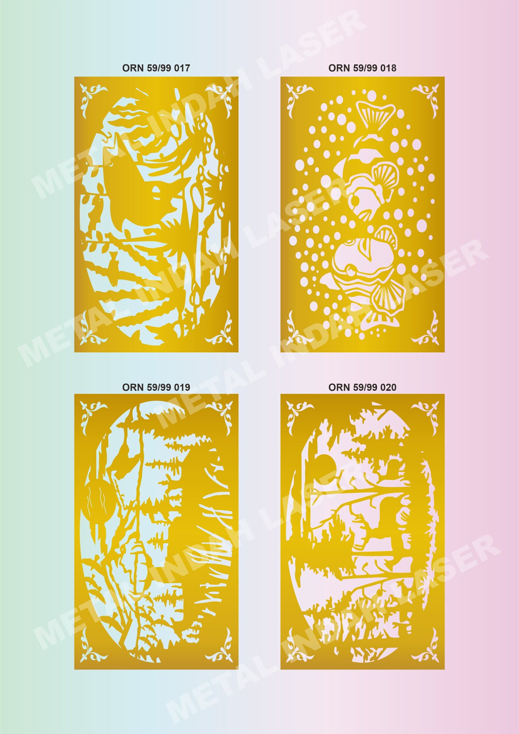 Motif Laser Cutting 59x99 5